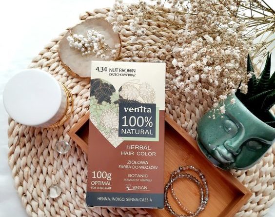ziołowa farba do włosów Venita 100% Natural