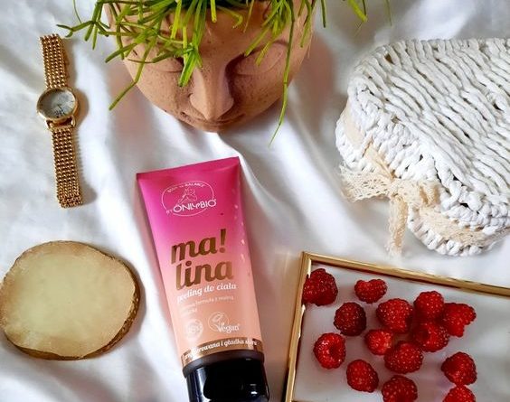 Peeling do ciała malinowy Onlynio